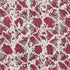 5' X 8' Burgundy Gray And Ivory Abstract Washable Area Rug With UV Protection
