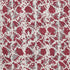 5' X 8' Burgundy Gray And Ivory Abstract Washable Area Rug With UV Protection