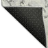 8' X 10' Silver Gray And Ivory Abstract Washable Area Rug With UV Protection