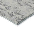 8' X 10' Silver Gray And Ivory Abstract Washable Area Rug With UV Protection