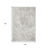 9' X 12' Beige And Ivory Abstract Washable Area Rug With UV Protection