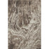 5' X 8' Brown And Beige Abstract Washable Area Rug With UV Protection