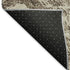 8' X 10' Brown And Beige Abstract Washable Area Rug With UV Protection
