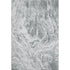 8' X 10' Gray And Ivory Abstract Washable Area Rug With UV Protection