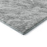 8' X 10' Gray And Ivory Abstract Washable Area Rug With UV Protection