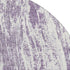 8' Purple And Ivory Abstract Washable Round Rug With UV Protection