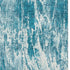 5' X 8' Teal And Ivory Abstract Washable Area Rug With UV Protection