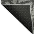 5' X 8' Gray And Charcoal Abstract Washable Area Rug With UV Protection