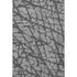 5' X 8' Gray And Charcoal Abstract Washable Area Rug With UV Protection
