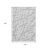 9' X 12' Silver And Gray Abstract Washable Area Rug With UV Protection