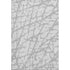 9' X 12' Silver And Gray Abstract Washable Area Rug With UV Protection