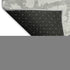 9' X 12' Silver And Gray Abstract Washable Area Rug With UV Protection