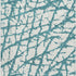 9' X 12' Teal And Ivory Abstract Washable Area Rug With UV Protection