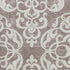8' X 10' Taupe And Ivory Damask Washable Area Rug With UV Protection