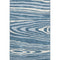 5' X 8' Navy Blue And Ivory Woodland Lodge Washable Area Rug With UV Protection