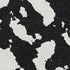 8' X 10' Black And Ivory Abstract Washable Area Rug With UV Protection