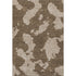 5' X 8' Brown And Beige Abstract Washable Area Rug With UV Protection