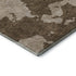 8' X 10' Brown And Beige Abstract Washable Area Rug With UV Protection