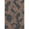 8' X 10' Chocolate And Brown Abstract Washable Area Rug With UV Protection