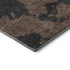 8' X 10' Chocolate And Brown Abstract Washable Area Rug With UV Protection