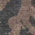 8' X 10' Chocolate And Brown Abstract Washable Area Rug With UV Protection
