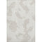5' X 8' Ivory And Beige Abstract Washable Area Rug With UV Protection