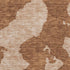 9' X 12' Terra Cotta And Beige Abstract Washable Area Rug With UV Protection