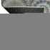 9' X 12' Gray Navy Blue And Beige Ogee Washable Area Rug With UV Protection