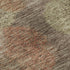 5' X 8' Brown Artichoke Green And Taupe Abstract Washable Area Rug With UV Protection