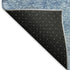 8' X 10' Denim Blue And Sky Blue Abstract Washable Area Rug With UV Protection