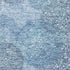 8' X 10' Denim Blue And Sky Blue Abstract Washable Area Rug With UV Protection