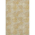 9' X 12' Gold And Beige Abstract Washable Area Rug With UV Protection