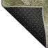 8' X 10' Green And Ivory Abstract Washable Area Rug With UV Protection
