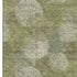 8' X 10' Green And Ivory Abstract Washable Area Rug With UV Protection