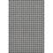 8' X 10' Black And Ivory Geometric Washable Area Rug With UV Protection