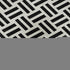 9' X 12' Black And Ivory Geometric Washable Area Rug With UV Protection
