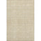 8' X 10' Gold And Ivory Geometric Washable Area Rug With UV Protection