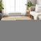 9' X 12' Gold And Ivory Geometric Washable Area Rug With UV Protection