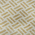 9' X 12' Gold And Ivory Geometric Washable Area Rug With UV Protection