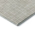 5' X 8' Ivory And Beige Geometric Washable Area Rug With UV Protection