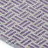 5' X 8' Lavender And Ivory Geometric Washable Area Rug With UV Protection