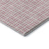 8' X 10' Pink And Ivory Geometric Washable Area Rug With UV Protection