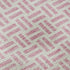 8' X 10' Pink And Ivory Geometric Washable Area Rug With UV Protection