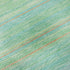 8' Aqua Yellow And Peach Striped Washable Round Rug With UV Protection