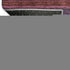 8' Lavender Red And Orange Striped Washable Round Rug With UV Protection