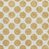 5' X 8' Gold And Ivory Polka Dot Washable Area Rug With UV Protection