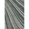 5' X 8' Black Gray And Ivory Striped Washable Area Rug With UV Protection