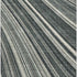 8' X 10' Black Gray And Ivory Striped Washable Area Rug With UV Protection