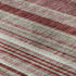 5' X 8' Burgundy Gray And Ivory Striped Washable Area Rug With UV Protection