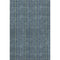 5' X 8' Blue And Green Striped Washable Area Rug With UV Protection